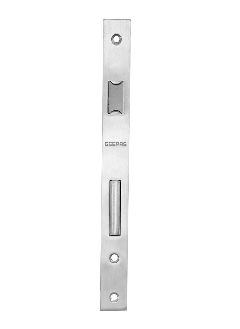 GEEPAS - Geepas Sash Lock with Double Cylinder GHW65088, High Quality Door Lock with Key, Door Lock without Handle Perfect for Home & Office, Stainless Steel Latch Bolt and Dead Bolt, Three Keys Included - Image 1