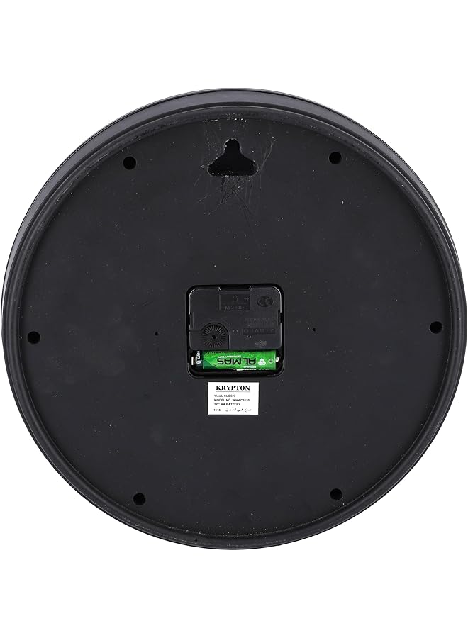 كريبتون ساعة حائط كبيرة دائرية بتصميم عصري سهلة القراءة، ساعة حائط دائرية مزخرفة لغرفة المعيشة وغرفة النوم - Image 3