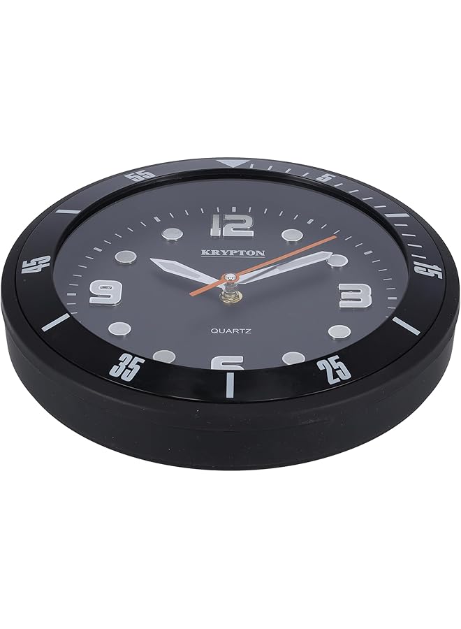 كريبتون ساعة حائط كبيرة دائرية بتصميم عصري سهلة القراءة، ساعة حائط دائرية مزخرفة لغرفة المعيشة وغرفة النوم - Image 2