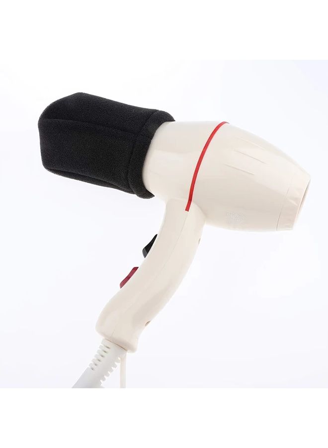 Black Collapsible Hair Dryer Diffuser Attachment for Curly Wavy Hair Travel Portable - Image 4