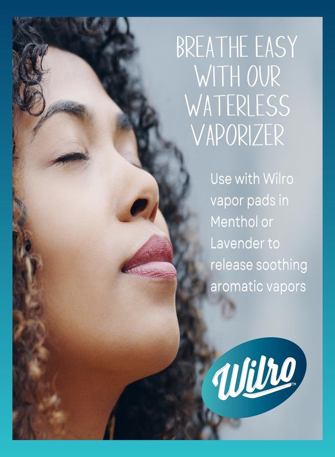Wilro Waterless Vaporizer Includes Two Menthol and Two Lavender Vapor Pads - Image 3