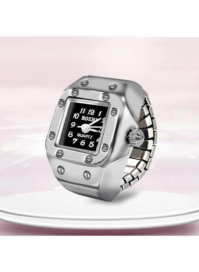 [ring Watch] New Hot Creative Alloy Shell Finger Watch Lovers New Men And Women Manufacturers Direct Batch 