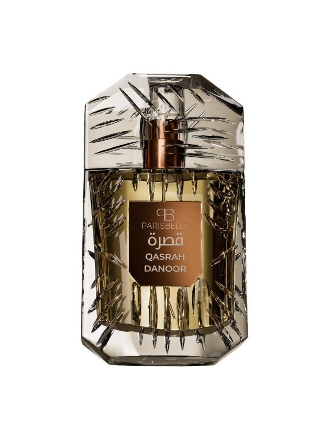 Parisbelle Paris Belle Danoor Eau De Parfum 100ML Unisex Woody Leather Iris Long Lasting Perfume - Image 1