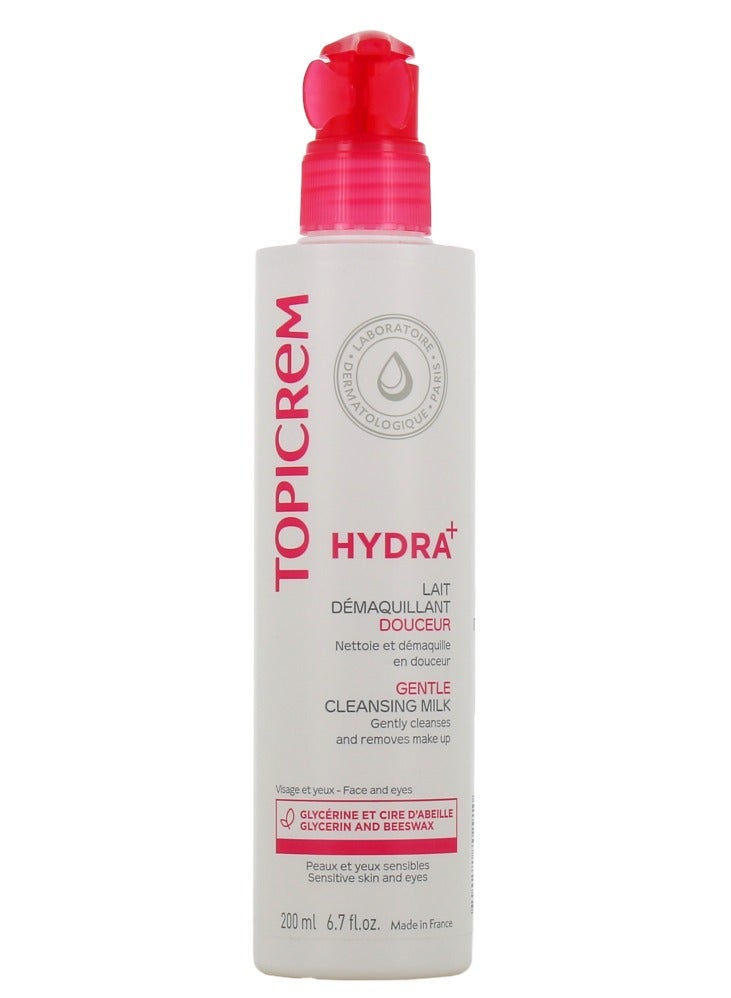 Topicrem Milk Gentle Cleansing Milk for Makeup and Moisturizing - 200 ml - Image 1