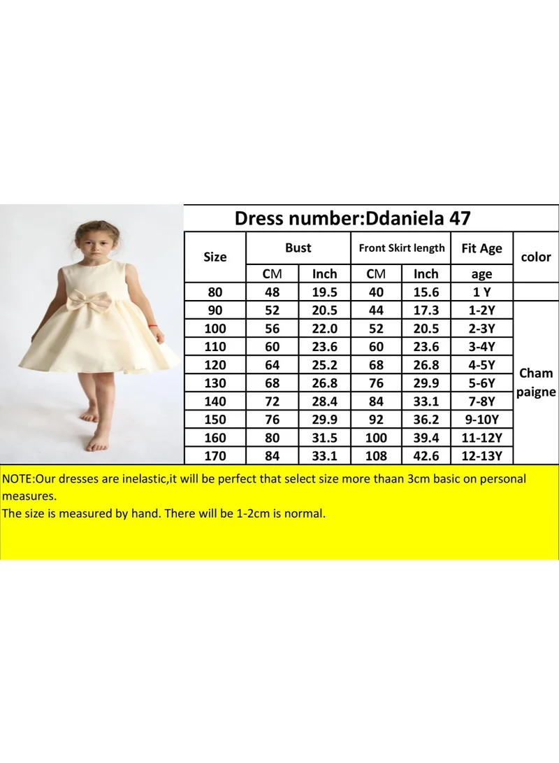 D'Daniela Bow Accent Dress