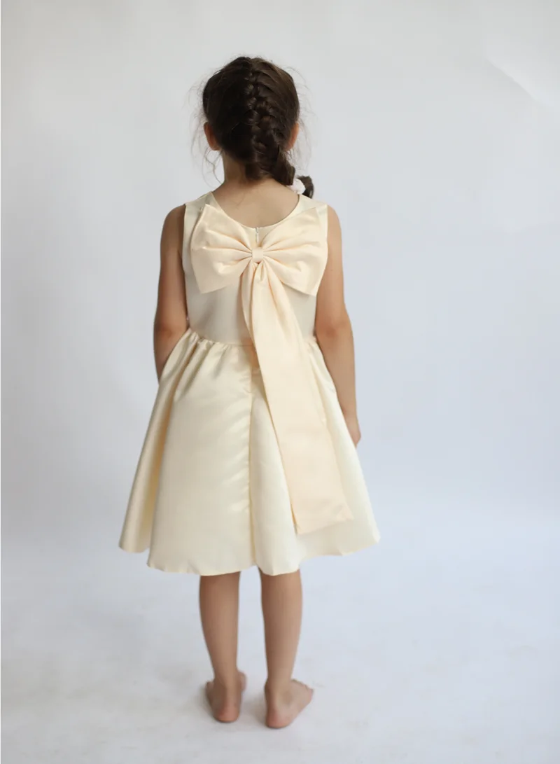 D'Daniela Bow Accent Dress