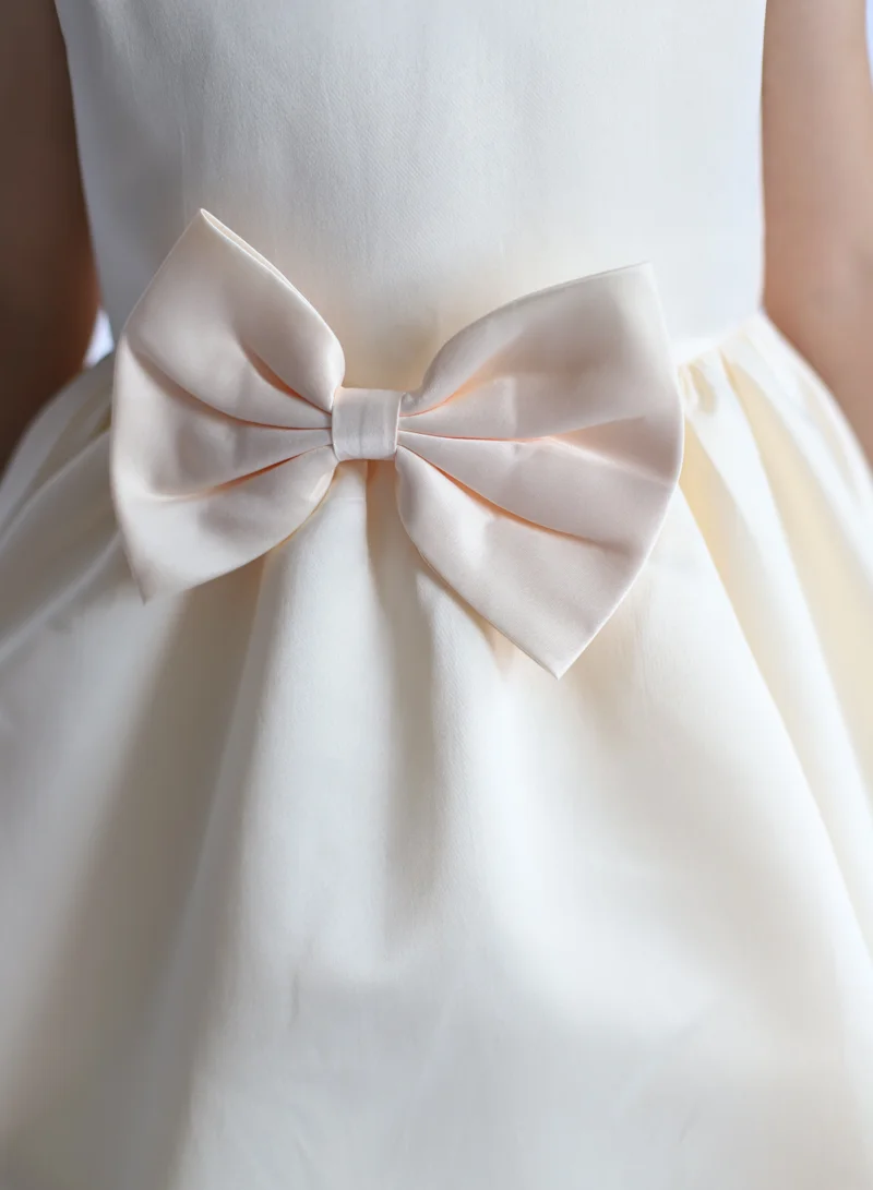 D'Daniela Bow Accent Dress