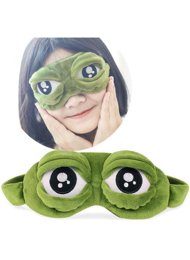 STORE 2508 Frog Eye Sleep Mask (Green)Fabric - Image 5