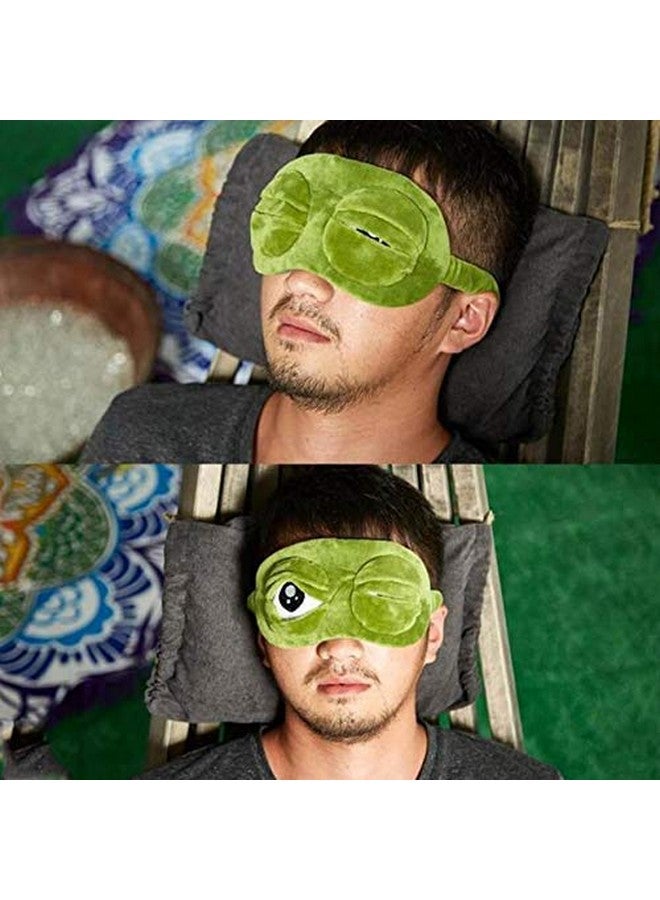 STORE 2508 Frog Eye Sleep Mask (Green)Fabric - Image 4