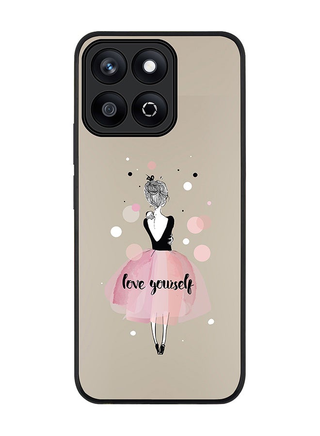 Stylizedd For Honor X7c 4G Case,Slim fit Camera Protection, Shockproof Thin Phone cover  - Love Yourself - Image 1
