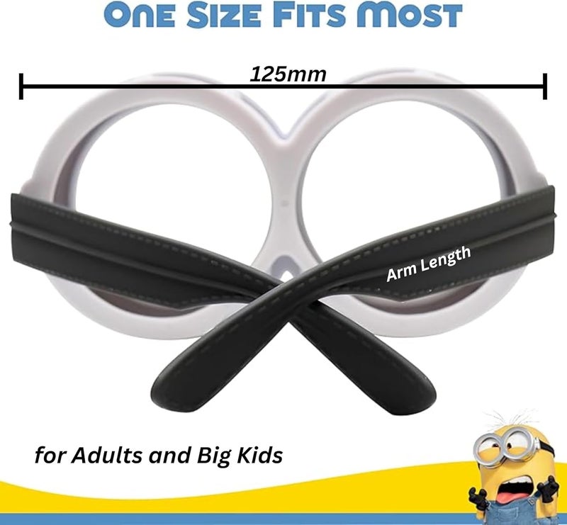 Sun-Staches Official Minions Goggles | Minions Costume Glasses | One Size Fits Most - Image 3