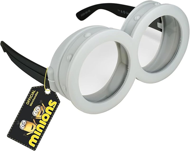 Sun-Staches Official Minions Goggles | Minions Costume Glasses | One Size Fits Most - Image 1
