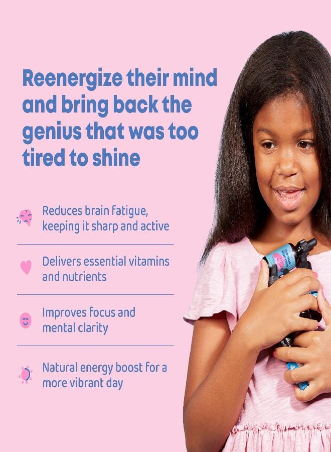 JoySpring Brain Supplements for Memory and Focus - B12 for Kids May Aid in focus and Attention - Nootropics Brain Support Supplement - Brain Supplement - Memory Supplement for Brain - Brain Booster Supplement - Image 2