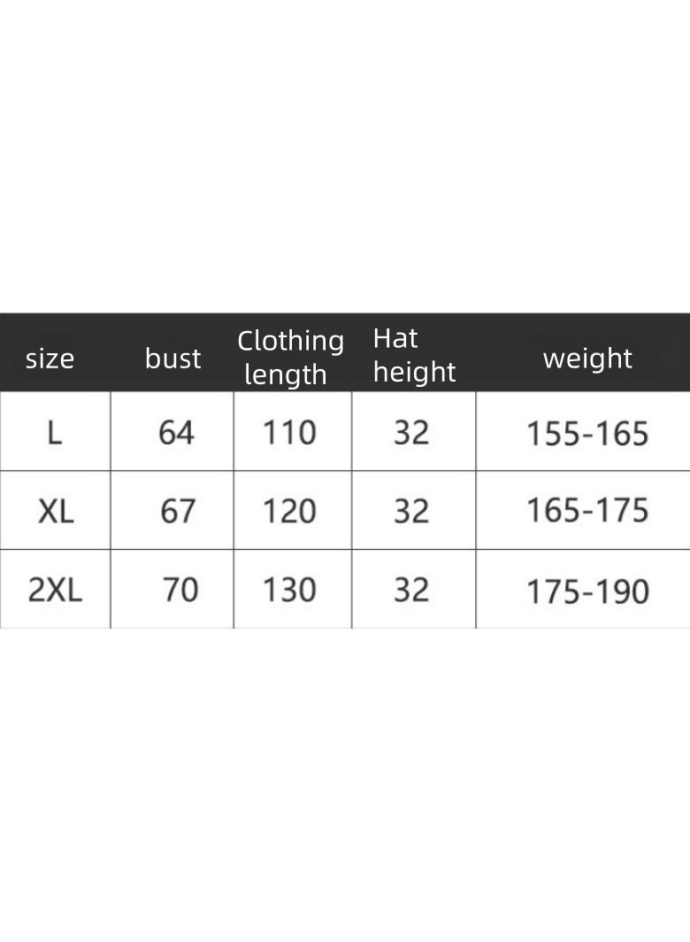 EBMINI Adult Raincoat Women's Long Full Body Rainstorm Proof Poncho  - Image 2