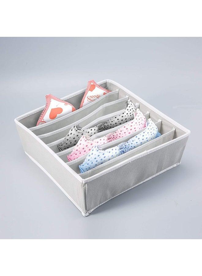4-Piece Underwear Organizer Storage Box Set Multicolour - Image 4