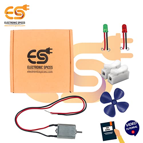 Electronicspices Electronic Spices Diy Mini Wind Turbine Kit Starter Kit With Video Tutorial & User Manual Kit for Boys and Girls - Image 2