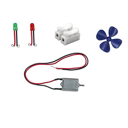 Electronicspices Electronic Spices Diy Mini Wind Turbine Kit Starter Kit With Video Tutorial & User Manual Kit for Boys and Girls - Image 1