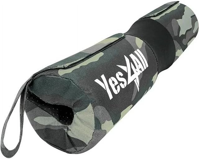 Yes4All وسادة بار مريحة من Yes4All لباربل الأولمبي وسادة عنق للسكوات والدفع الوركي وسادة بار لرفع الأثقال - Image 1