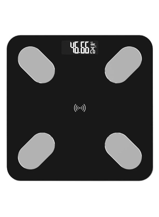 Smart Digital Body Weight Scale with Steato Percentage - Accurate Bluetooth Bathroom Scale for Body Composition Tracking, Modern Design for Health Monitoring