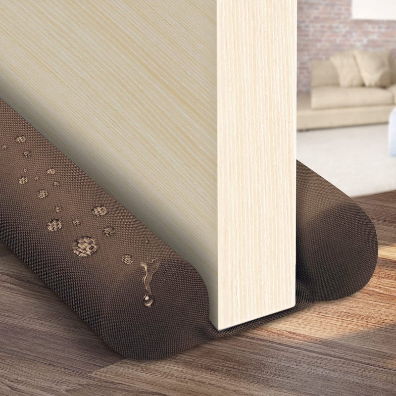 Efoxcity Efoxcity Waterproof Twin Door Draft Stopper Adjustable Size 30 to 36 Weather Stripping Noise Blocker Window Breeze Blocker 