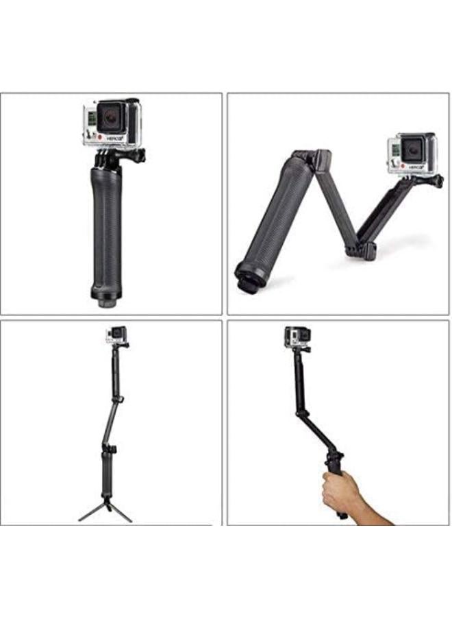 Folding Arm Lever Tripod Mount for GoPro Hero 3 4 - Image 3