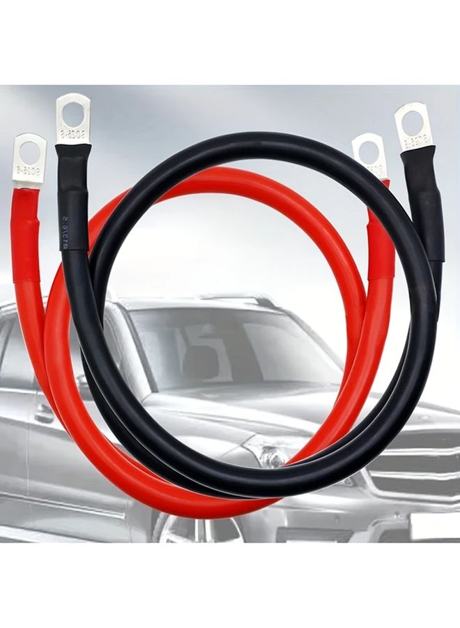 4AWG Battery Cable 18ft Pure Copper 3/8 Lug Terminals Red Black 4 Gauge Wire - Image 4