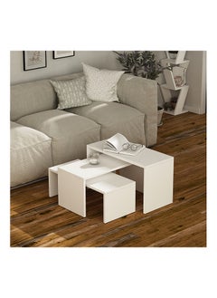 Mourah Home Kanta Coffee Table - White - 2 Years Warranty  - Image 1