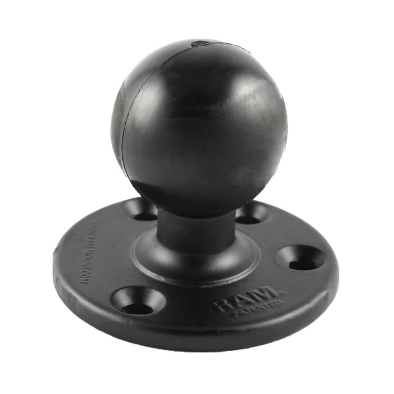 RAM Mounts Large Round Plate with Ball RAM-D-202U with D Size 2.25" Ball - Image 5