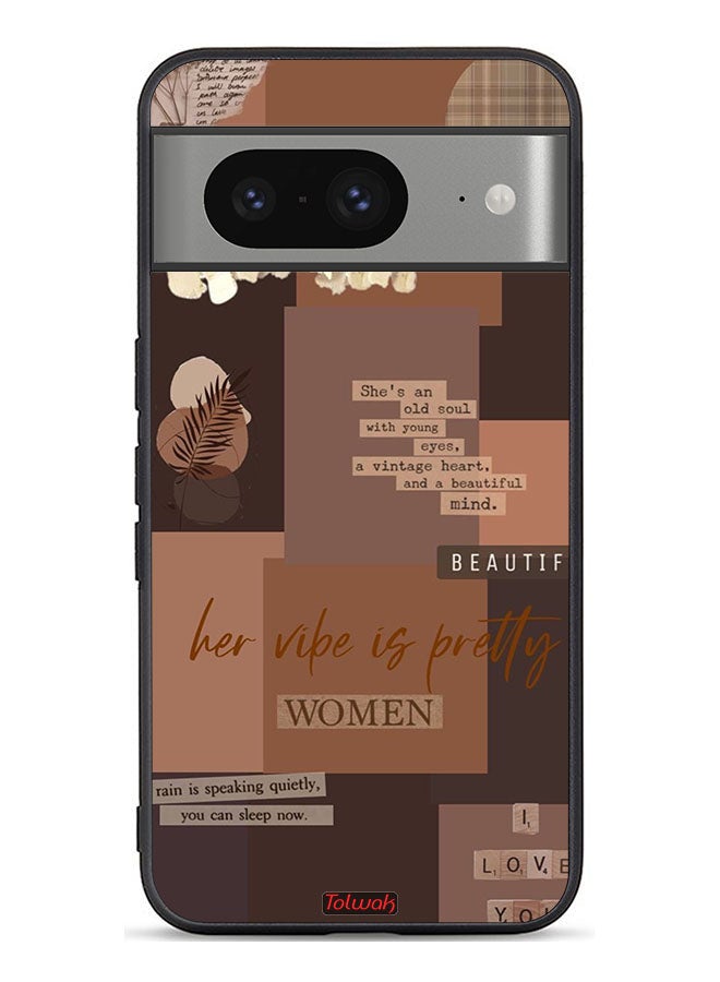 Tolwak Google Pixel 8 Protective Case Cover Adventurer Women - Image 1