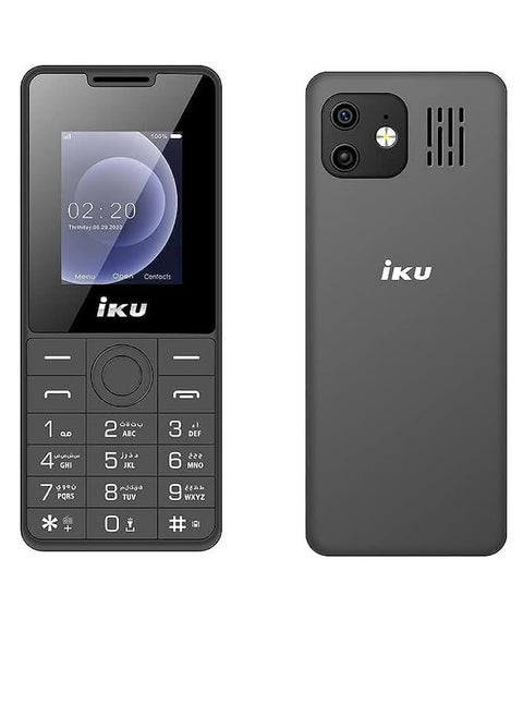 S3 Dual SIM, 1.8 Inches Display, 600mAh Battery, 32MB/32MB – Gray