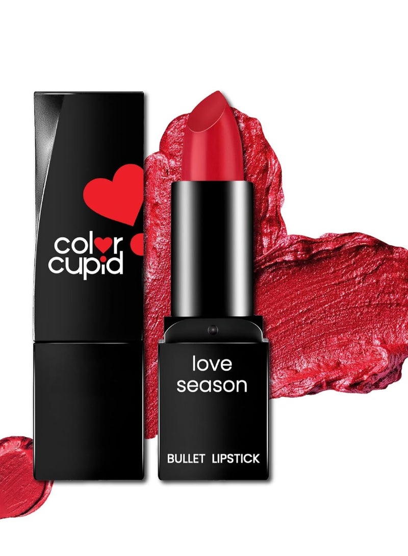 Color Cupid Lipstick Soft Matte Sunset crimson BL04