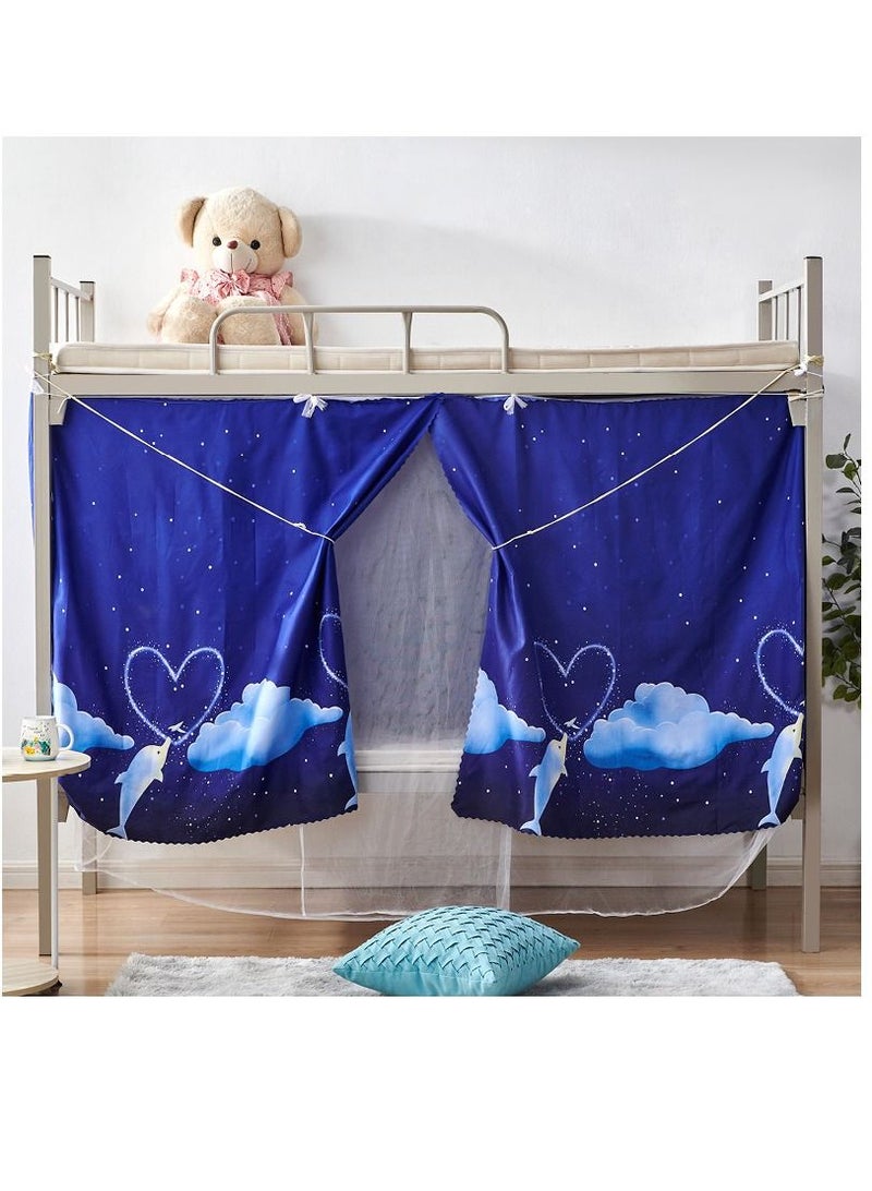 Bluejw ستارة الطابق السفلي بتصميم كرتوني فني مصنوعة من مزيج القطن - Image 1