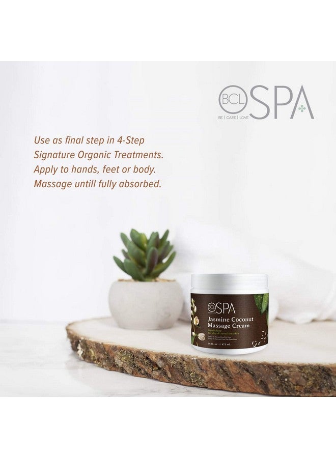 BCL SPA Massage Cream, Jasmine Coconut, 16 Fl Oz - Image 4