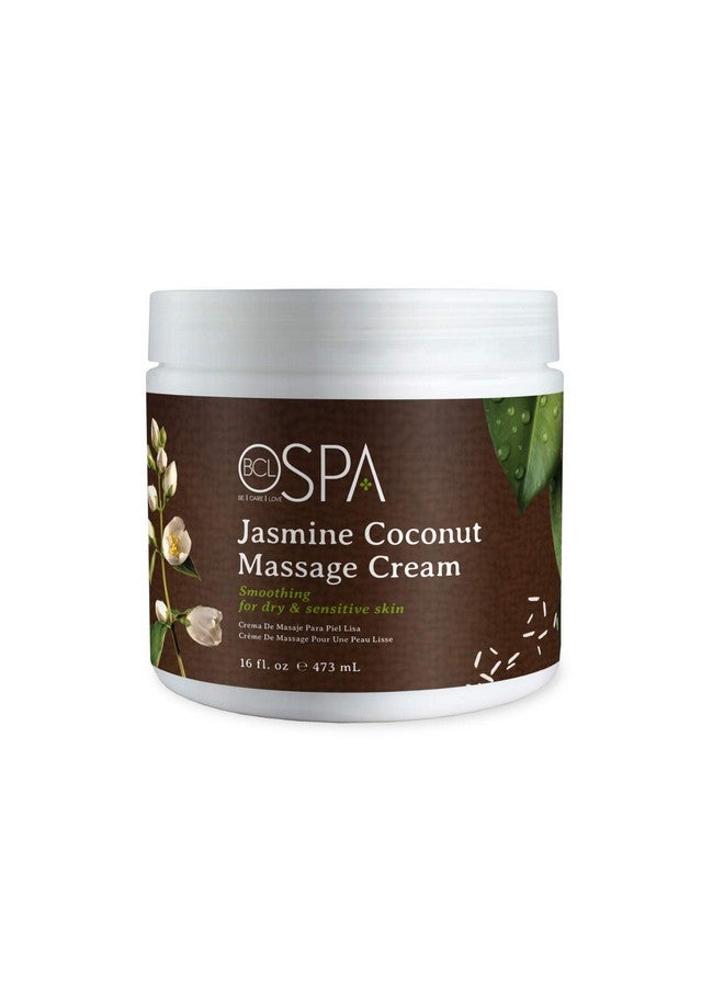 BCL SPA Massage Cream, Jasmine Coconut, 16 Fl Oz - Image 1