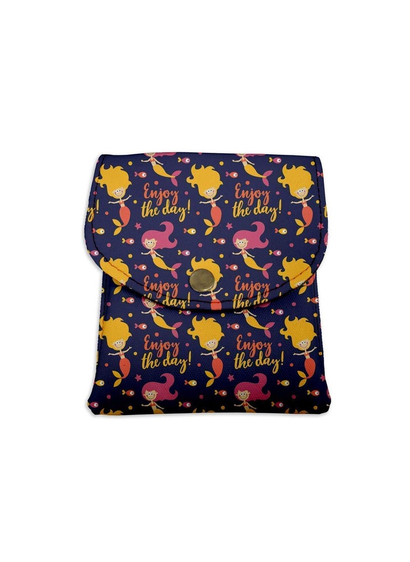 Prostuff.in Prostuffin Travel Pouches for Women Sanitary Napkins Bag for Cosmetic Coin Pouches for Women Assorted Color 1 Pcs  - Image 3