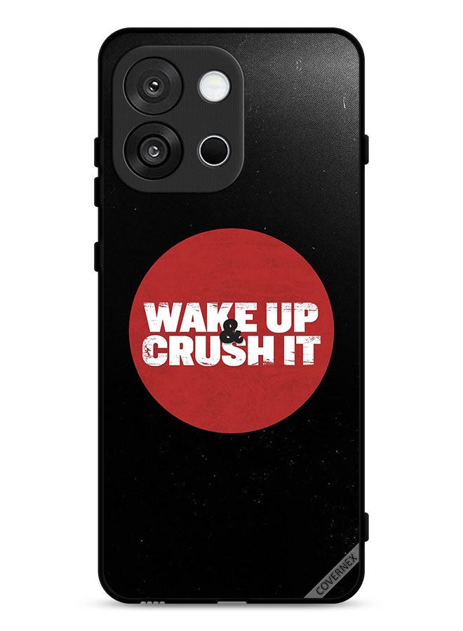 Covernex OnePlus 13s Protective Case Cover Wakeup & Crush It - Image 1