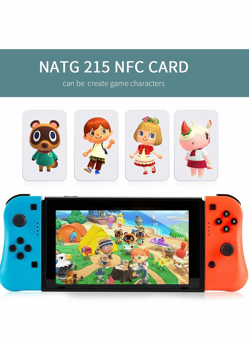 Excefore Blank NFC Cards, 10PCS Tags NTAG 215 PVC Cards programmable Tags, Compatible with Amiibo and TagMo for Android All Phone Enabled - Image 2