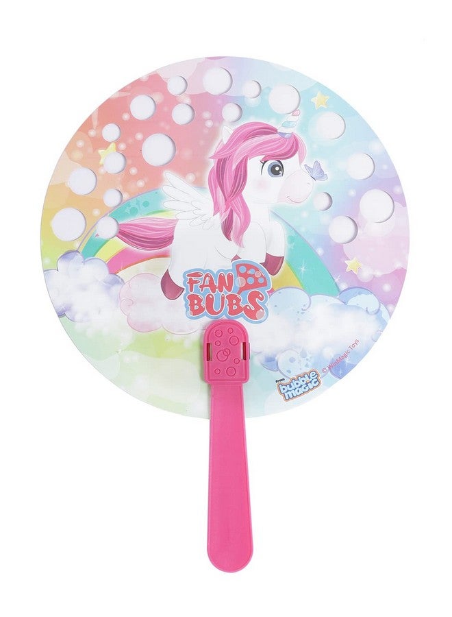 Bubble Magic Fan Bubs Unicorn, Bubble Solution with Hand Fan for The Kids 3 Years and Above, Multicolor, (FB50001) - Image 3
