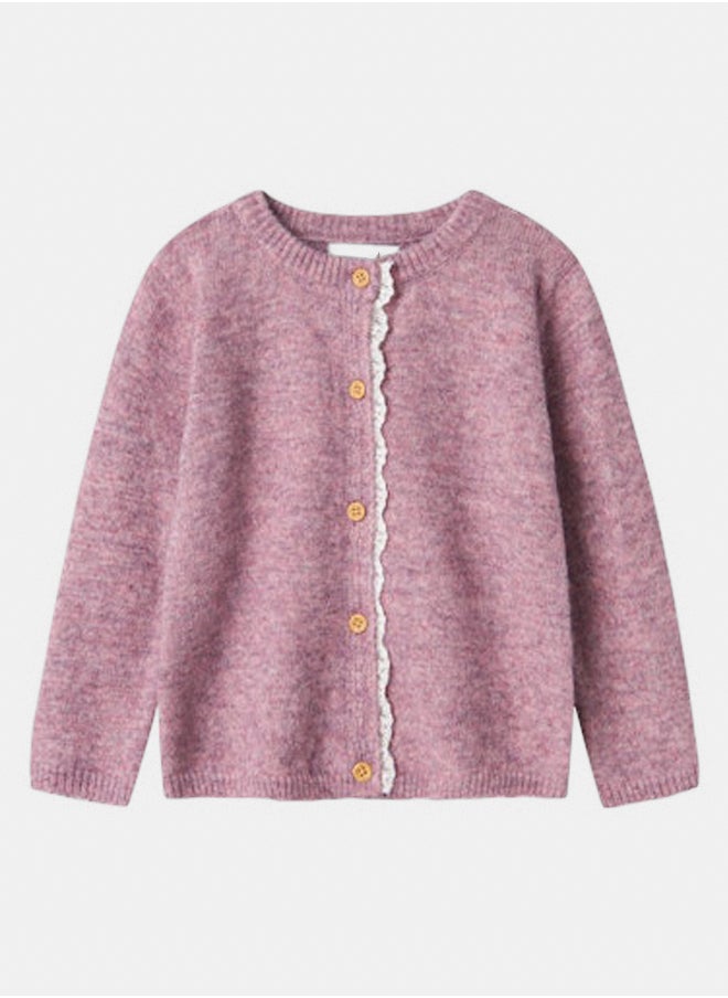 NAME IT name it Baby Girls Rikimmi Longsleeve Knit Cardigan  - Image 1