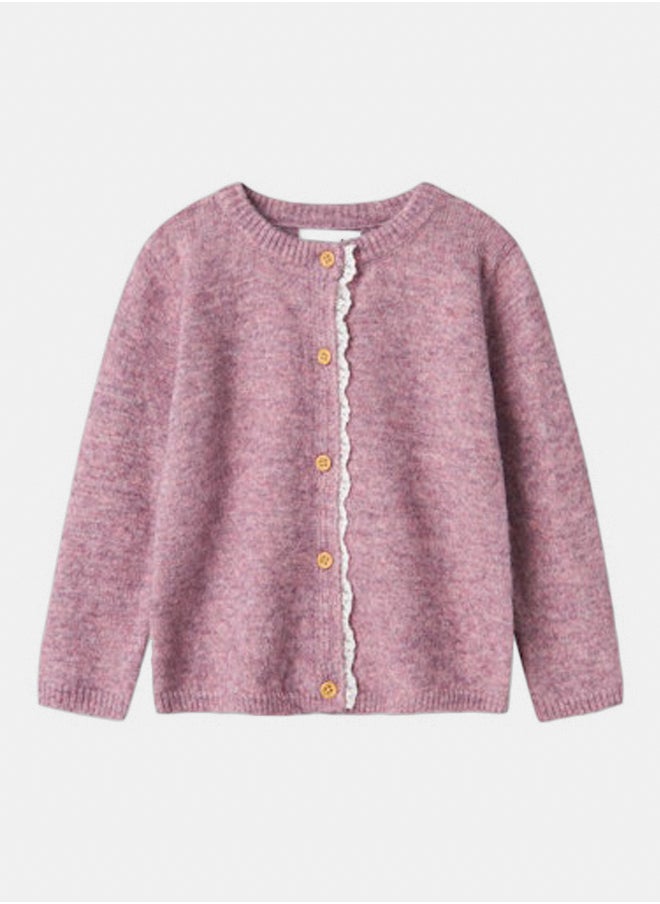 NAME IT name it Baby Girls Rikimmi Longsleeve Knit Cardigan  - Image 2