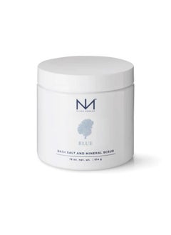 Niven Morgan Niven Morgan Blue Bath Salt and Mineral Scrub 18oz 