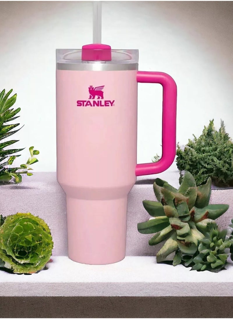 Stanley - Stanley cup H2.0 Stainless Steel with Lid and Straw for Water Iced Tea,Coffee and Smoothie - Image 1