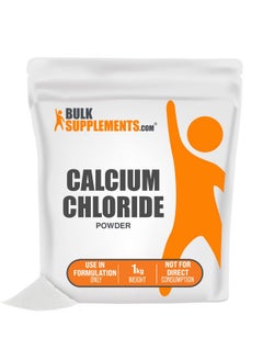 BULKSUPPLEMENTS.COM Calcium Chloride Powder 1 Kilogram  - Image 1