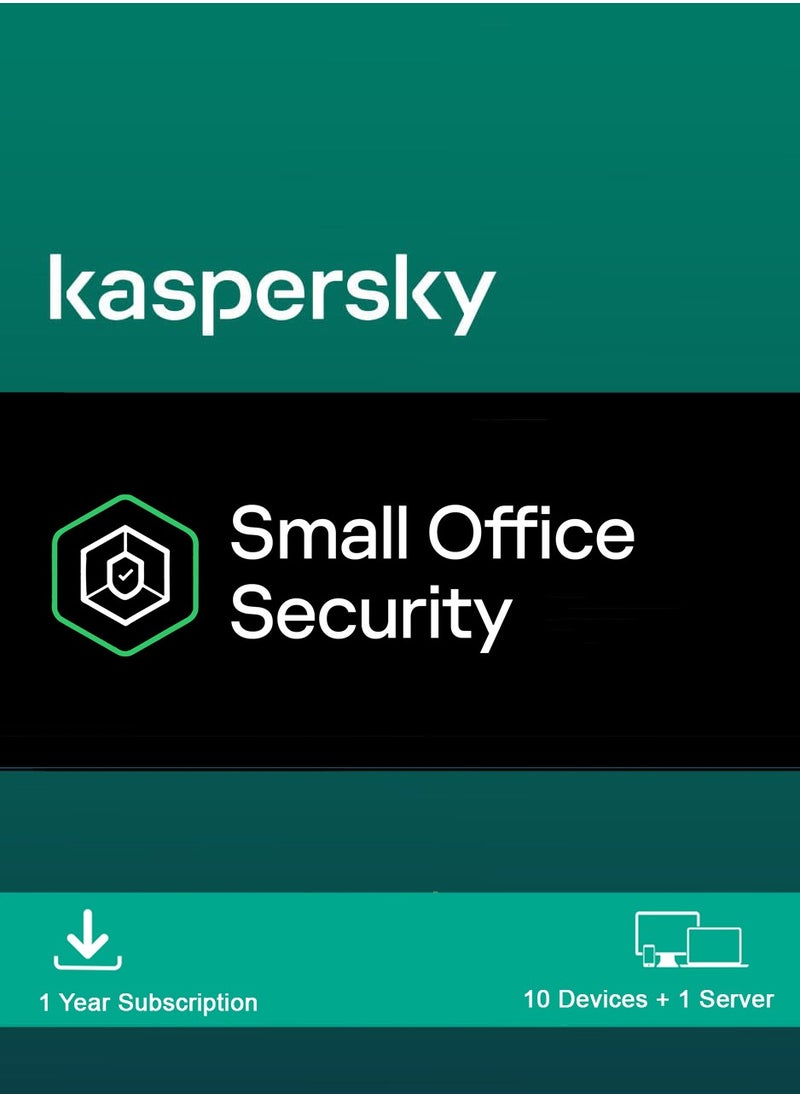 Kaspersky Kaspersky Small Office Security | 10 Devices + 1 Server 1 Year | 2025 | Digital License | Same Day Delivery 