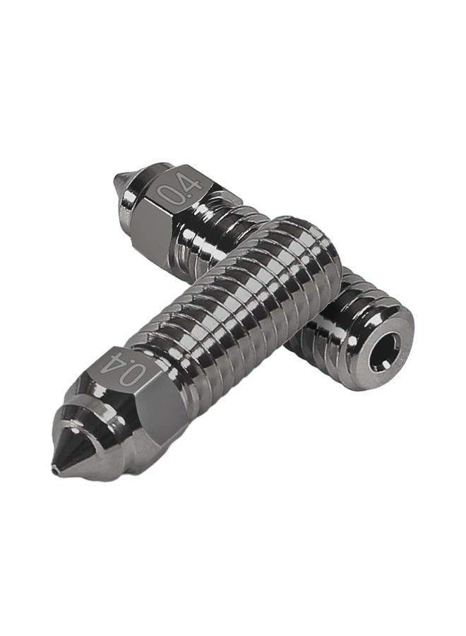 UMLIFE 5PCS K1 Nozzles 3D Printer Hardened Steel Nozzles 0.4mm, High-Speed Printing and High Flow Extruder Nozzles for K1, K1 Max, CR-M4, CR-10 SE 3D Printers - Image 4