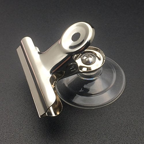 JZMYXA Suction-Cup Clip, JZMYXA Plastic Round Suction Cup Clip Advertising Pop Display Holder Stand Clamp Set of 8 - Image 3