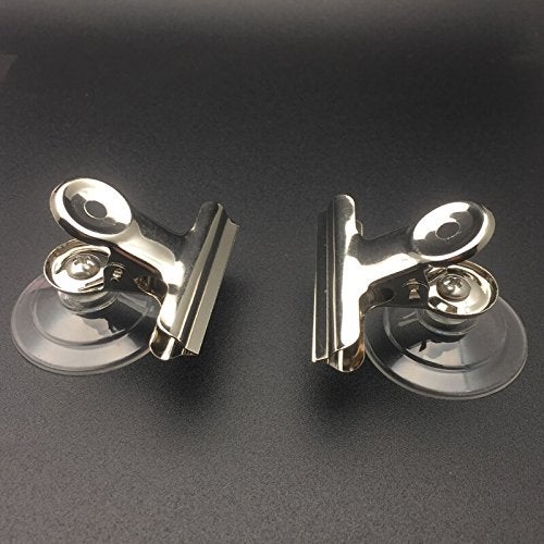 JZMYXA Suction-Cup Clip, JZMYXA Plastic Round Suction Cup Clip Advertising Pop Display Holder Stand Clamp Set of 8 - Image 5