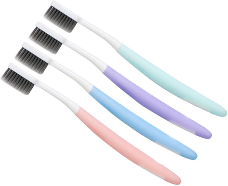 Charcoal Nano Toothbrush Medium Bristle For Women Random Color - Image 2
