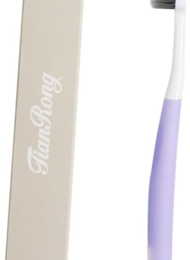 Charcoal Nano Toothbrush Medium Bristle For Women Random Color - Image 4