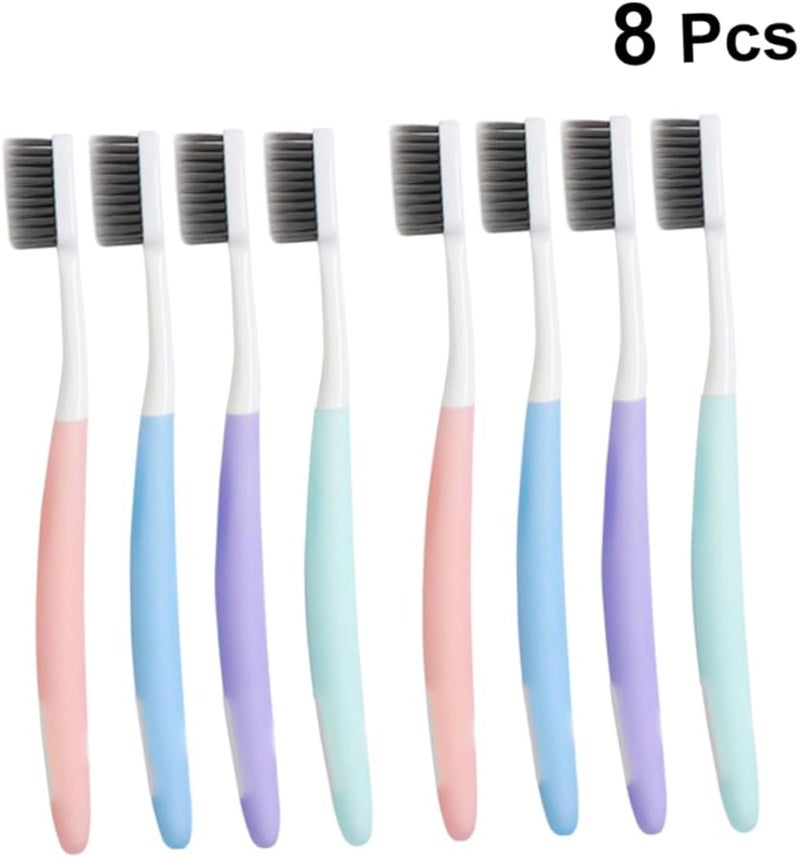 Charcoal Nano Toothbrush Medium Bristle For Women Random Color - Image 3